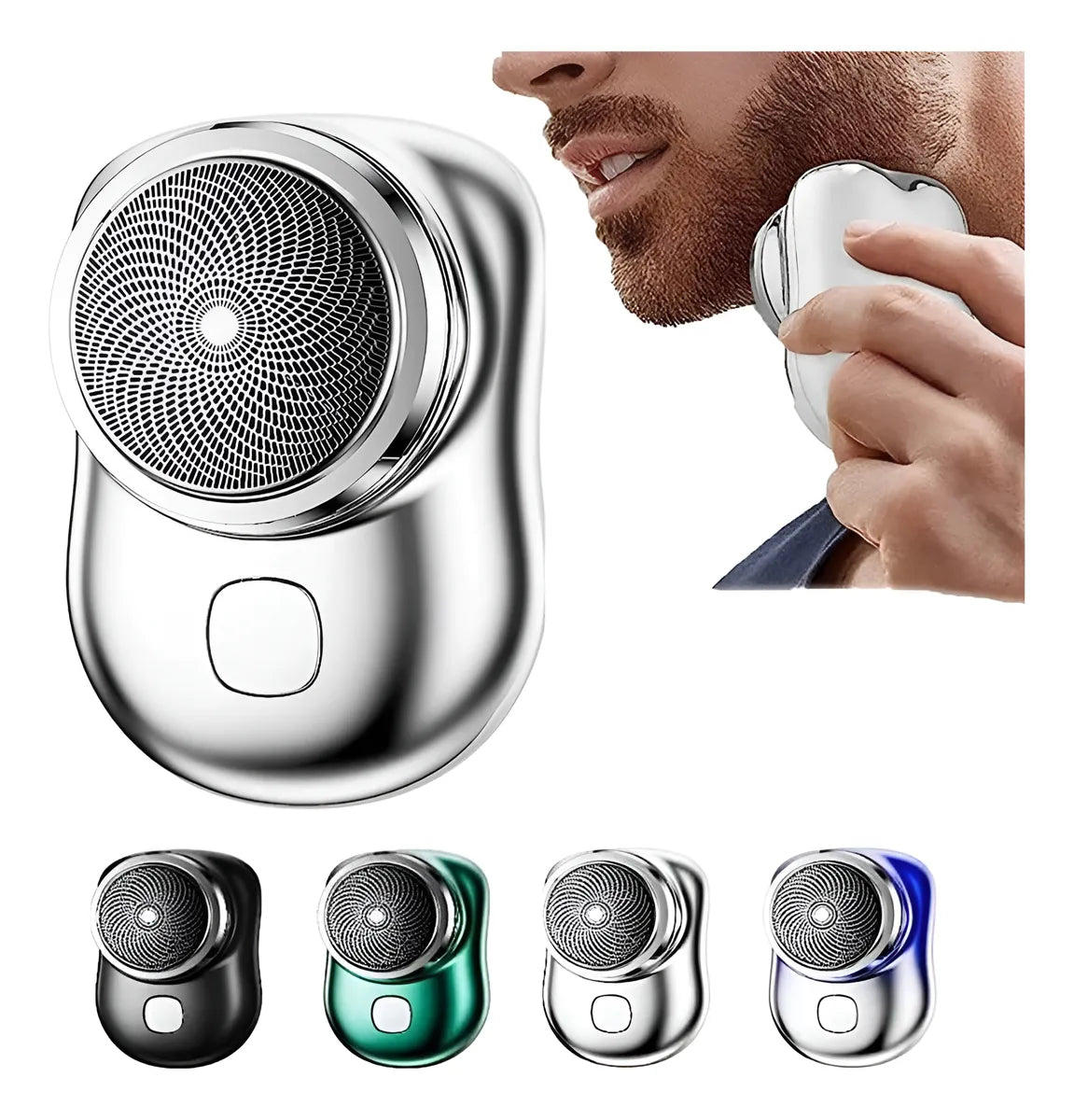 Mini Afeitadora Recargable 360º